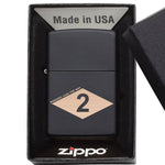 2nd Batt RGR Diamond Lighter - Matte Black - Lighter