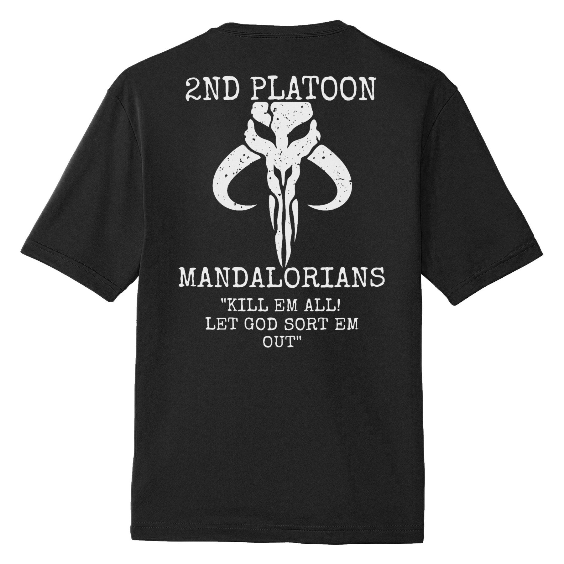 2nd PLT Mandalorians 2 - 8 CAV Moisture Wicking Shirt - Small - Private Performance Wear