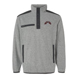 2nd Batt Ranger Scroll Embroidered Melange Fleece Pullover