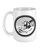 3 - 10 Mountain Patriot Mugs - 15oz Ceramic - Private Mug