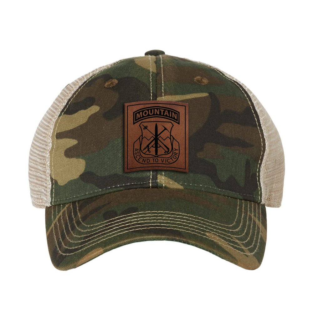 3 - 172 Infantry Leather Patch Dad hat - OSFA - Private Headwear