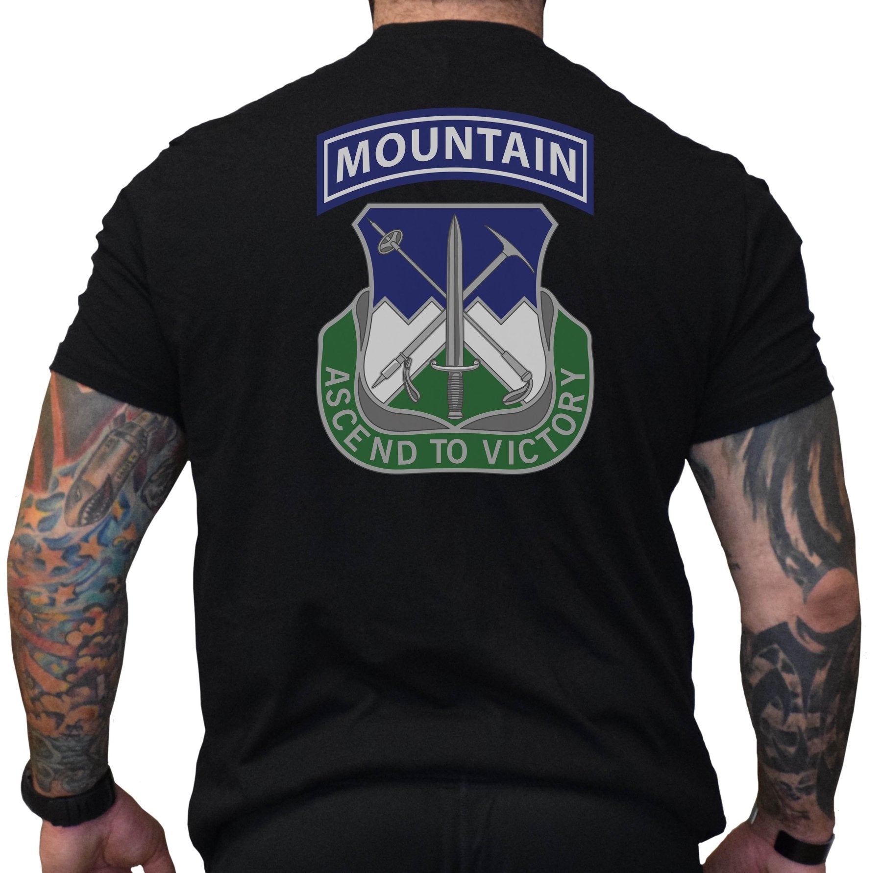 3 - 172nd INF MTN Tab Shirt - Small - Private Shirt