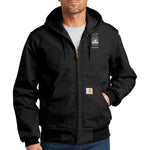 3 - 8 Warhorse Unit Logo - Carhartt ® Thermal - Lined Duck Active Jac - Small - No Discount