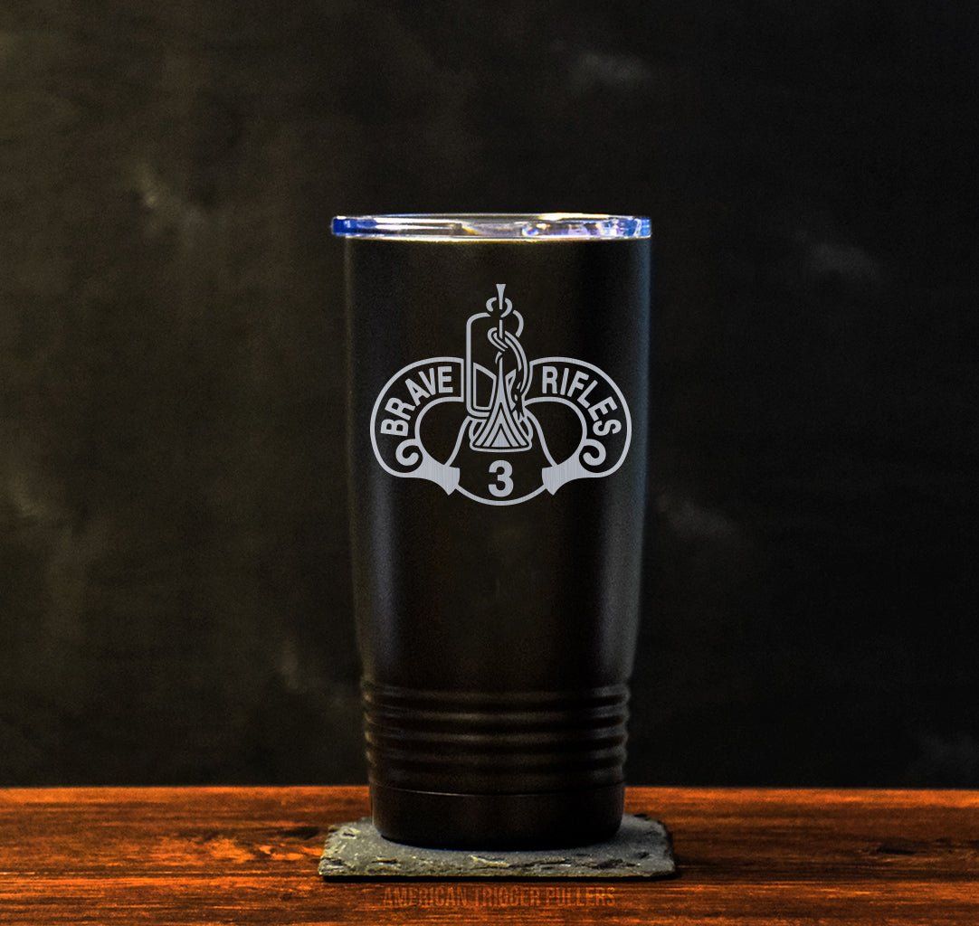 3 Brave Rifles Tumbler - 20oz - Tumbler