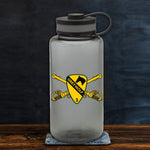 3ABCT Crest Crossed Sabers Water Bottle - 38oz - Private Water Bottle