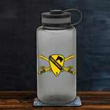 3ABCT Crest Crossed Sabers Water Bottle - 38oz - Private Water Bottle