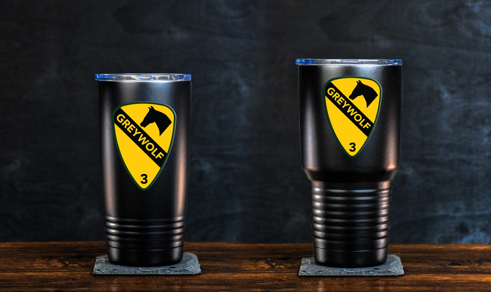 3ABCT Greywolf Tumbler - 20oz - Private Tumbler