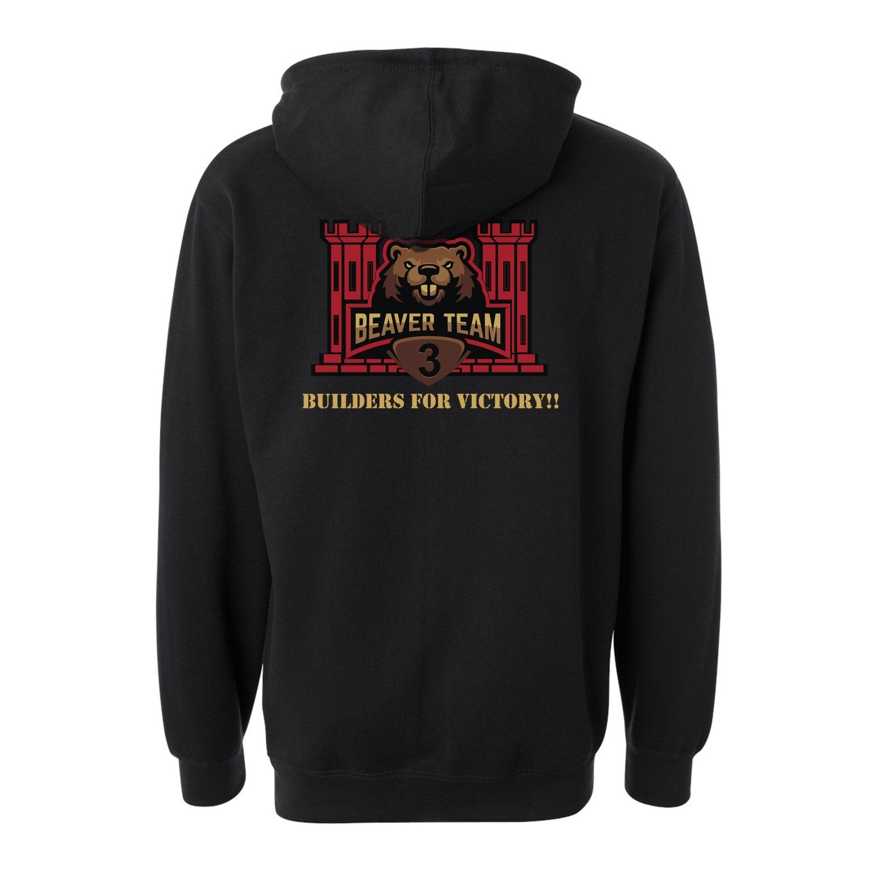 3BEB Beaver Team PT Hoodie - Small - Private Hoodie