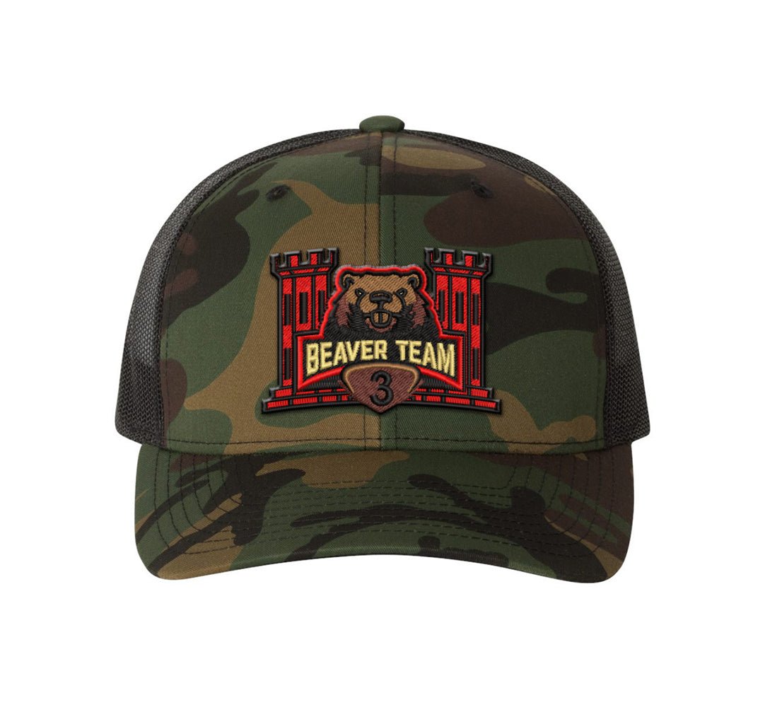 3BEB Beaver Team SnapBack - OSFA - Private Headwear