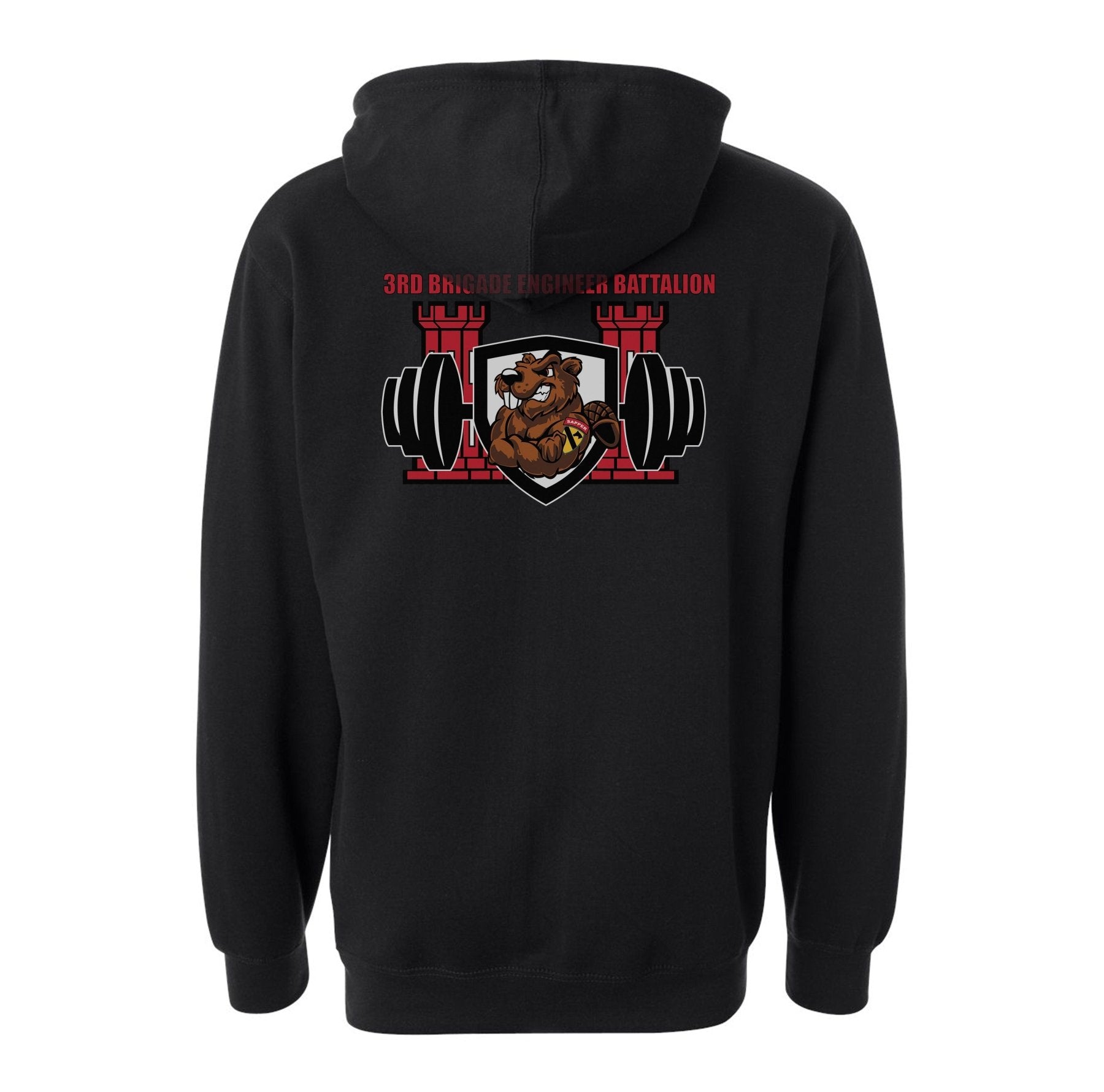 3BEB Jacked Beaver Hoodie - Small - Private Hoodie