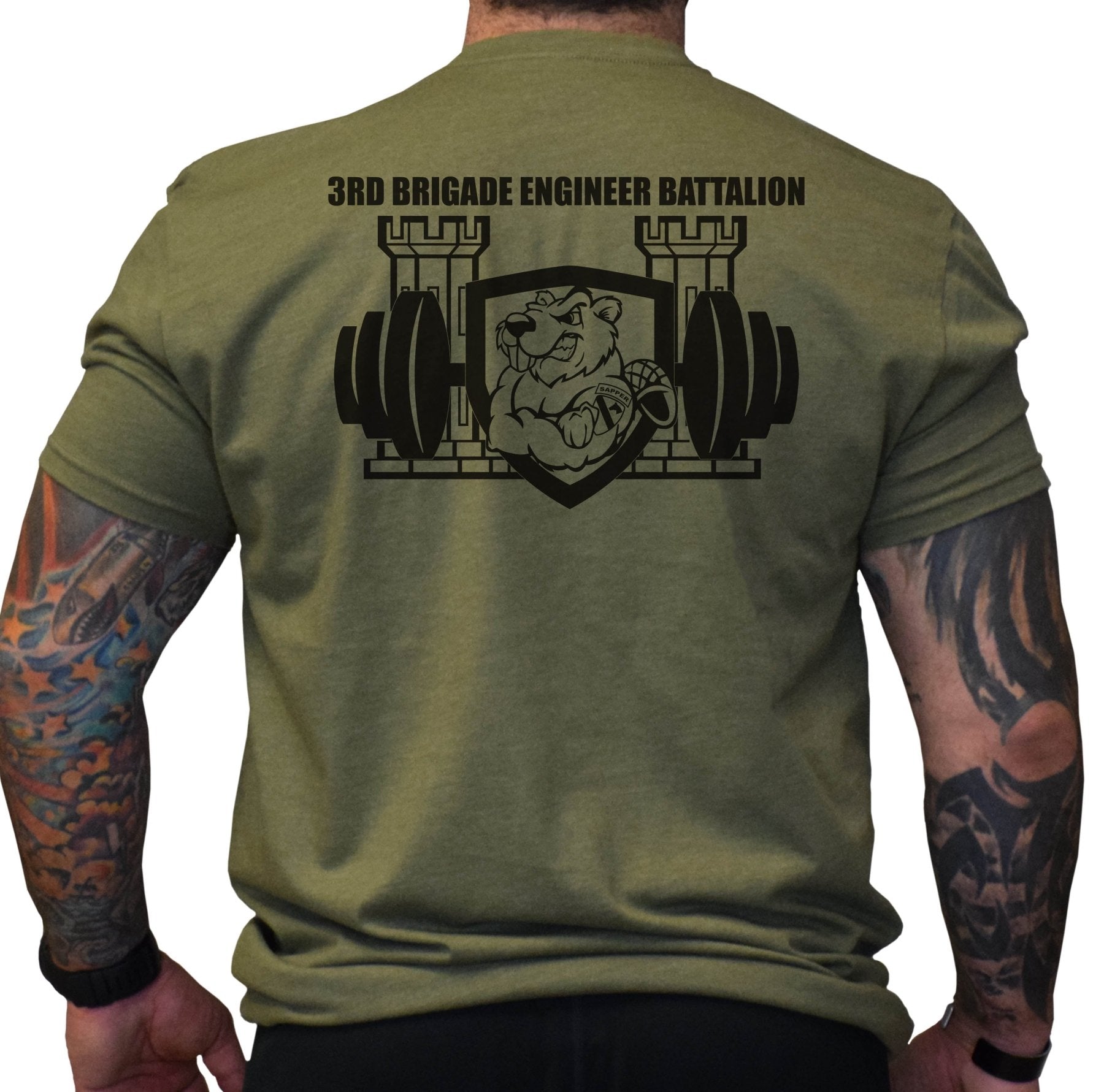 3BEB Jacked Weights Beaver Shirt - Small - Private Shirt