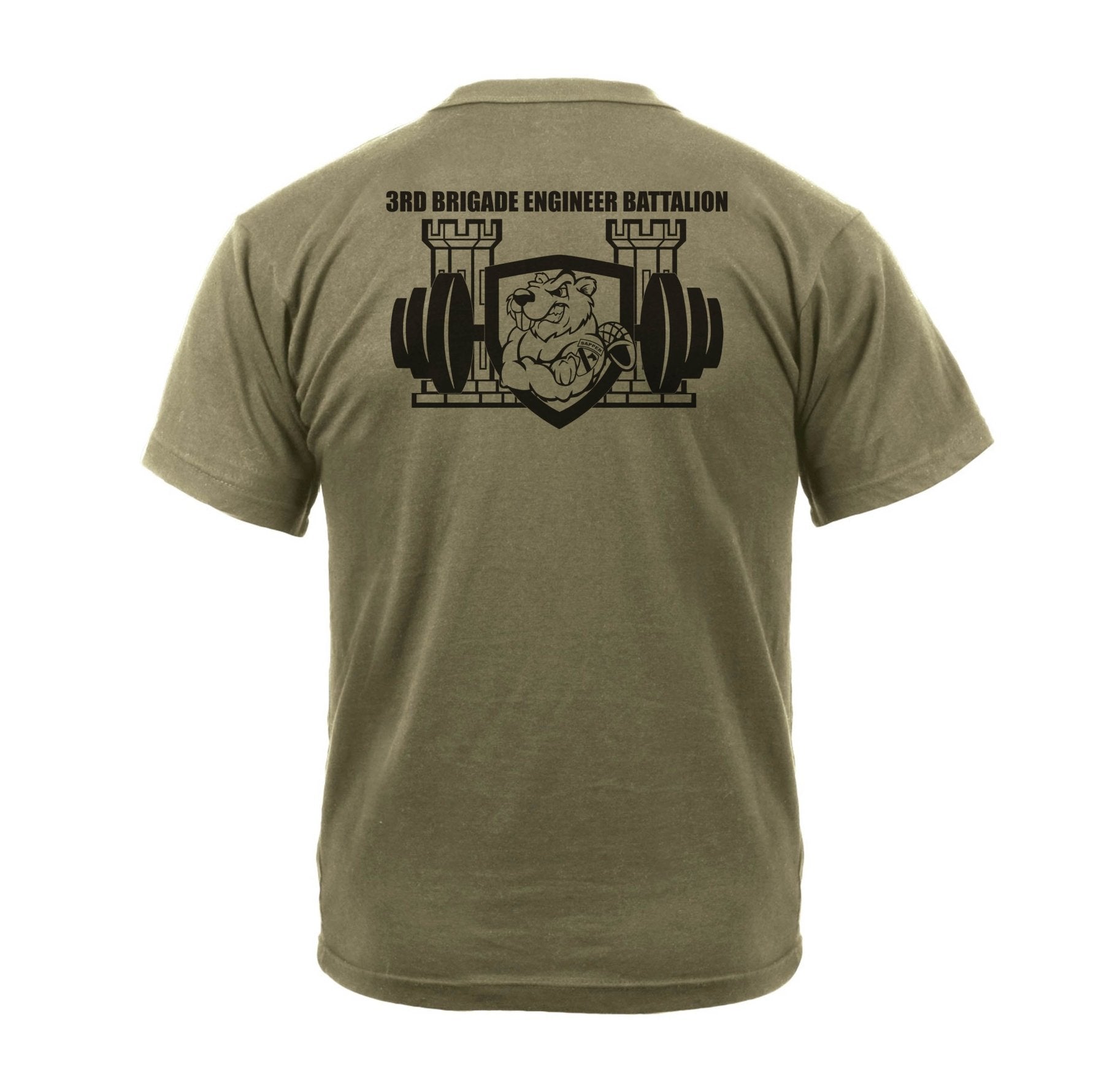 3BEB Jacked Weights Beaver Shirt - Small - Private Shirt