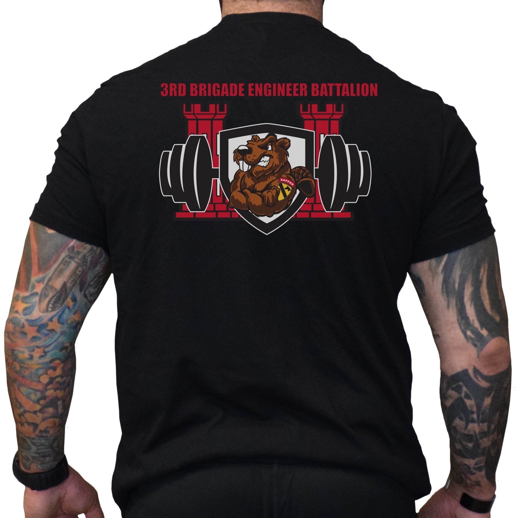 3BEB Jacked Weights Beaver Shirt - Small - Private Shirt