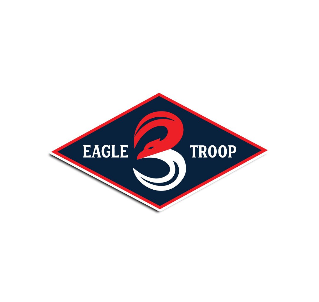 3CR Eagle Diamond Sticker - 4" - Private Sticker