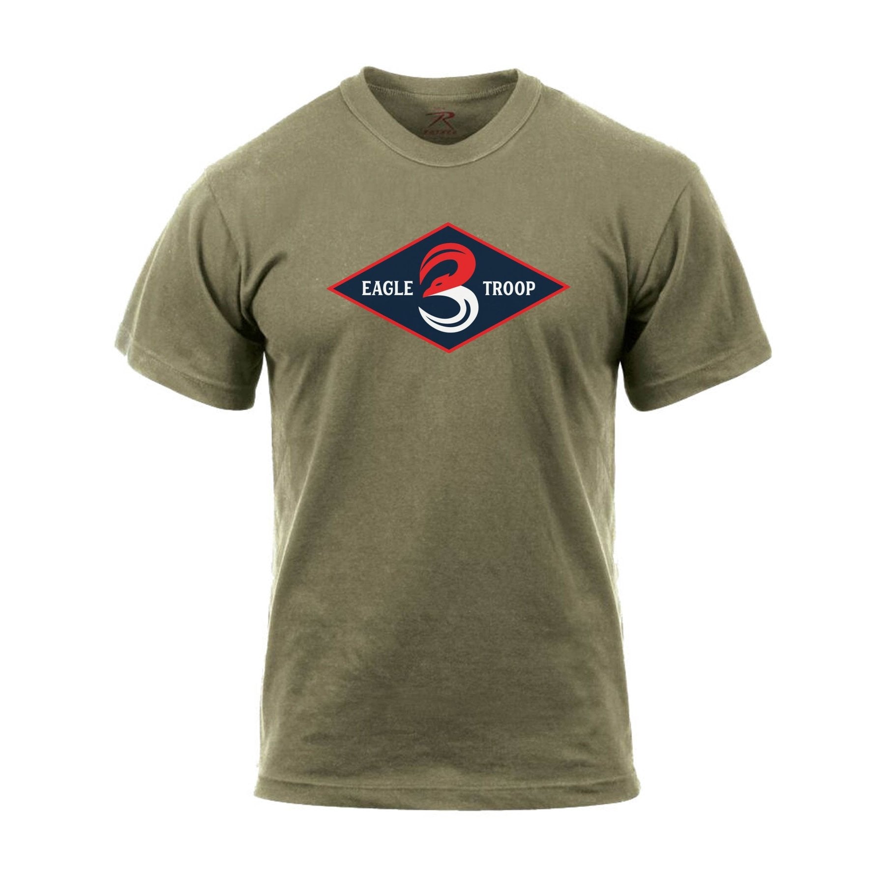 3CR Eagle Troop Diamond T-Shirt - Small - Private Shirt