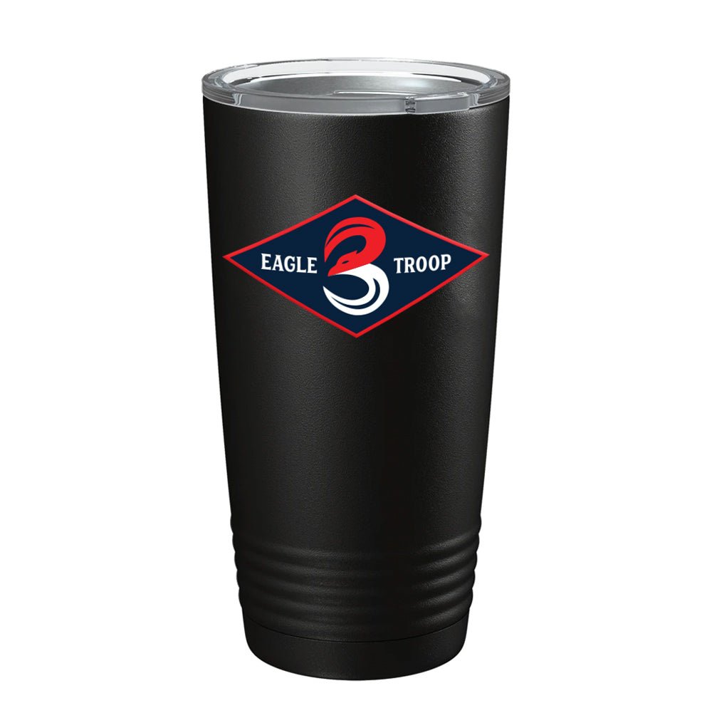 3CR Eagle Troop Diamond Tumbler - 20oz - Private Tumbler