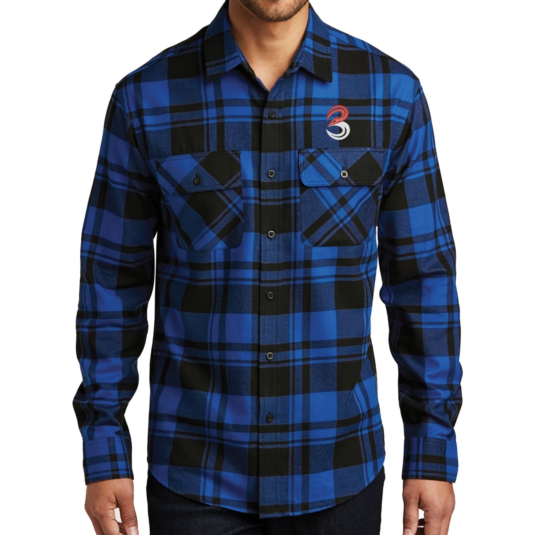 3CR Eagle Troop Flannel 2XL / Royal/Black 3CR Eagle Troop Flannel 2XL / Royal/Black