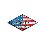 3CR Freedom Eagle Diamond Sticker - 4" - Private Sticker