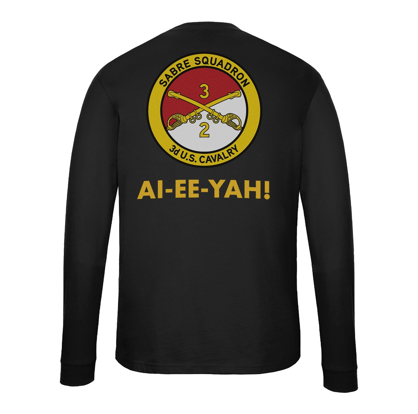 3CR Squadron Long Sleeve PT Shirt - Small - Private Long Sleeve Shirt