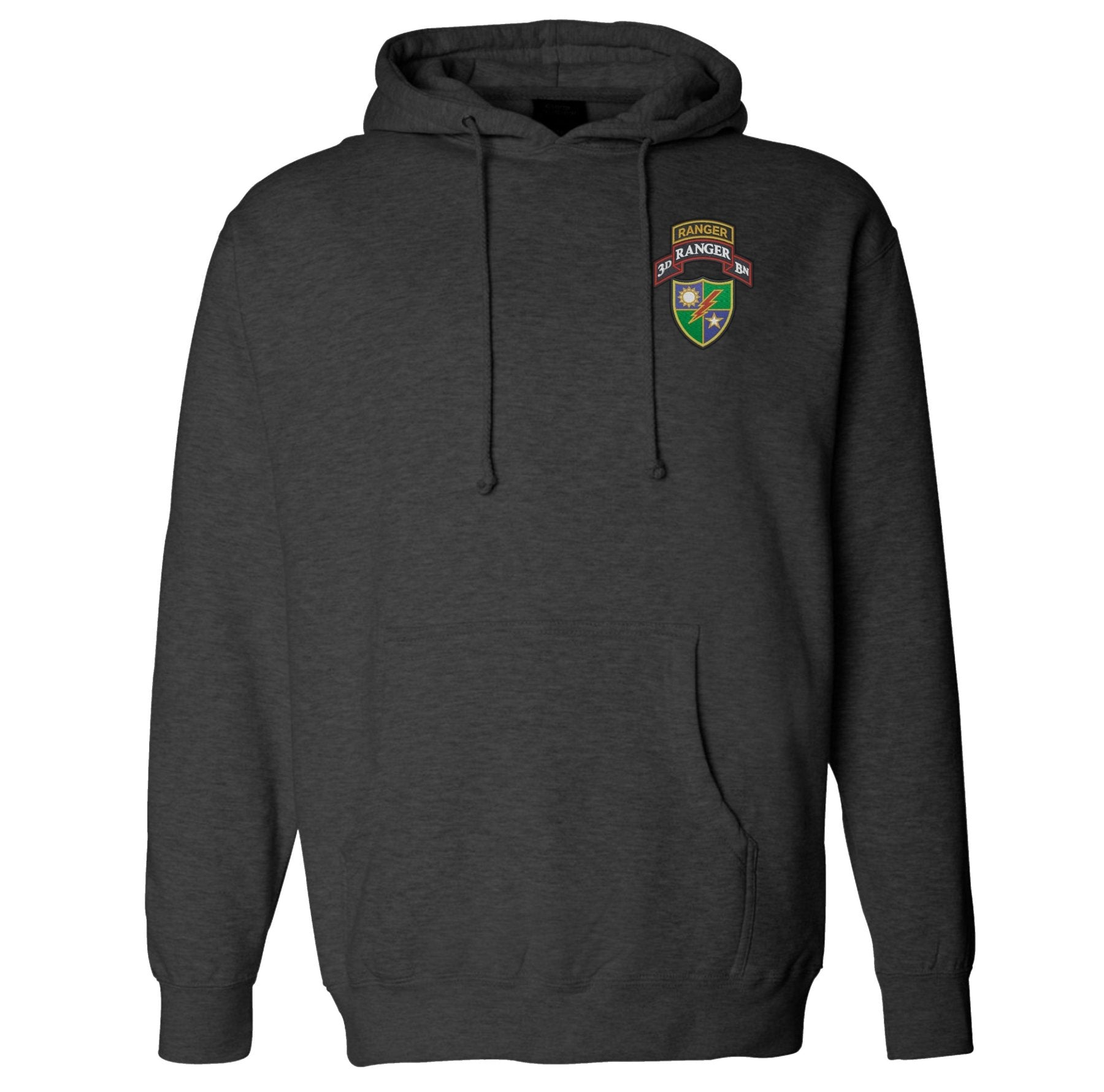 3D Batt Embroidered Hoodie - Small - Hoodie