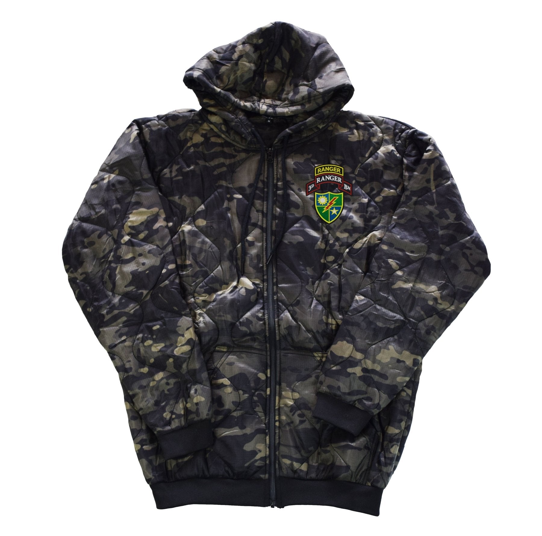 3D Batt Ranger Zip - Up Woobie Hoodies - Small - Woobie