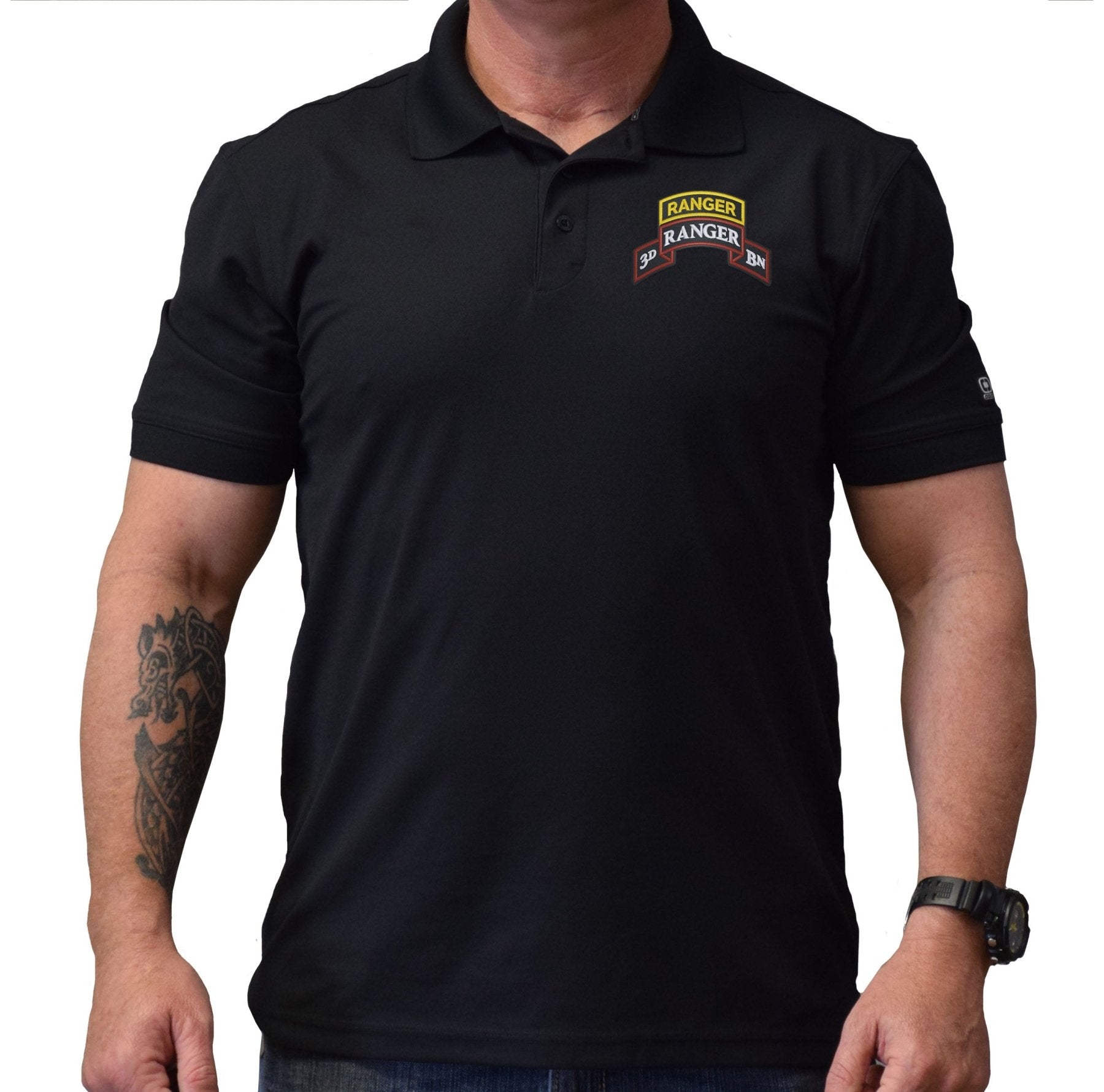 3D Ranger Battalion Polo - Small - Polo