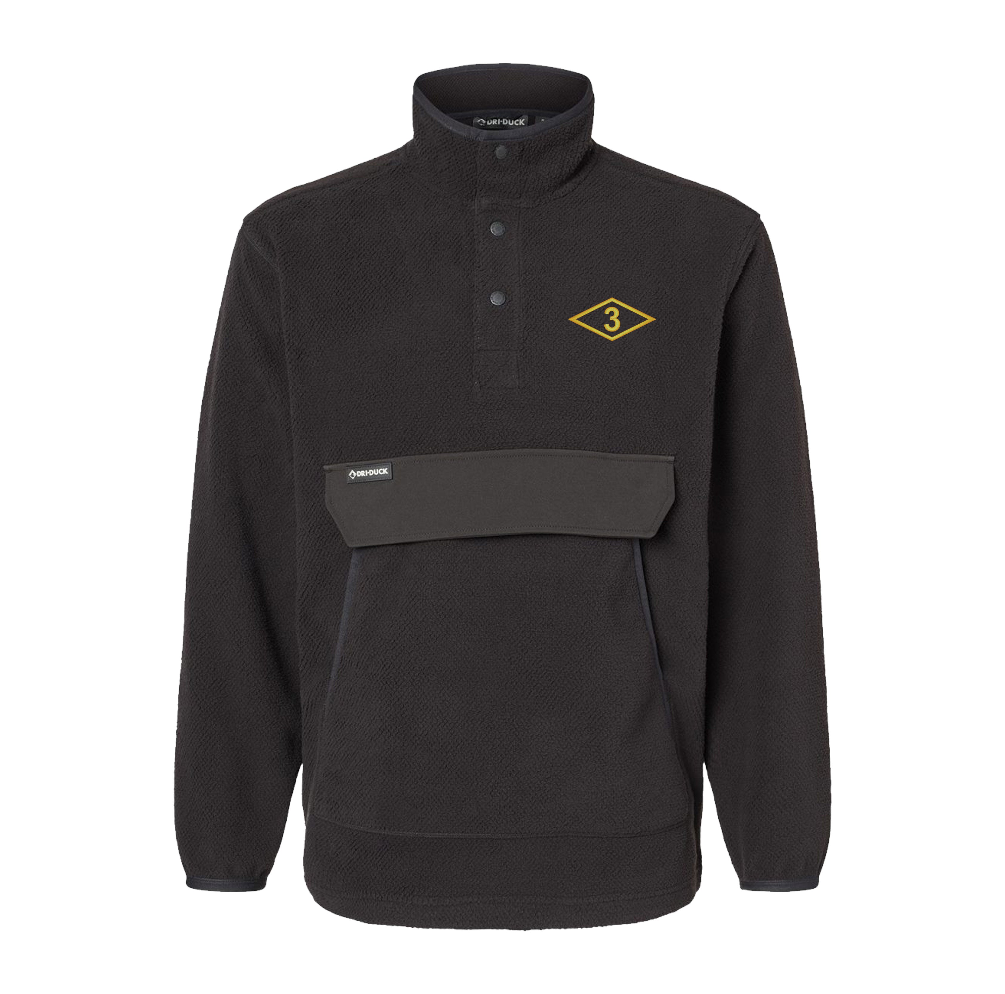 3rd Batt Ranger Diamond Embroidered Mountain Fleece Pullover – American ...