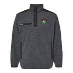 3rd Batt Ranger Scroll DUI Embroidered Melange Fleece Pullover - Small - Fleece