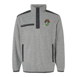 3rd Batt Ranger Tab Scroll DUI Embroidered Melange Fleece Pullover - Small - Fleece