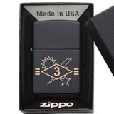 3rd Batt SSB Diamond Ticks Lighter - Matte Black - Lighter