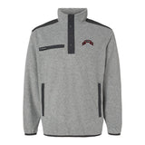 3rd Batt Ranger Scroll Embroidered Melange Fleece Pullover