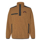 3rd Batt Ranger Scroll Embroidered Melange Fleece Pullover