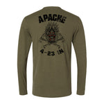 4 - 23 IN Apache Long Sleeve Tee - Small - Private Long Sleeve Shirt