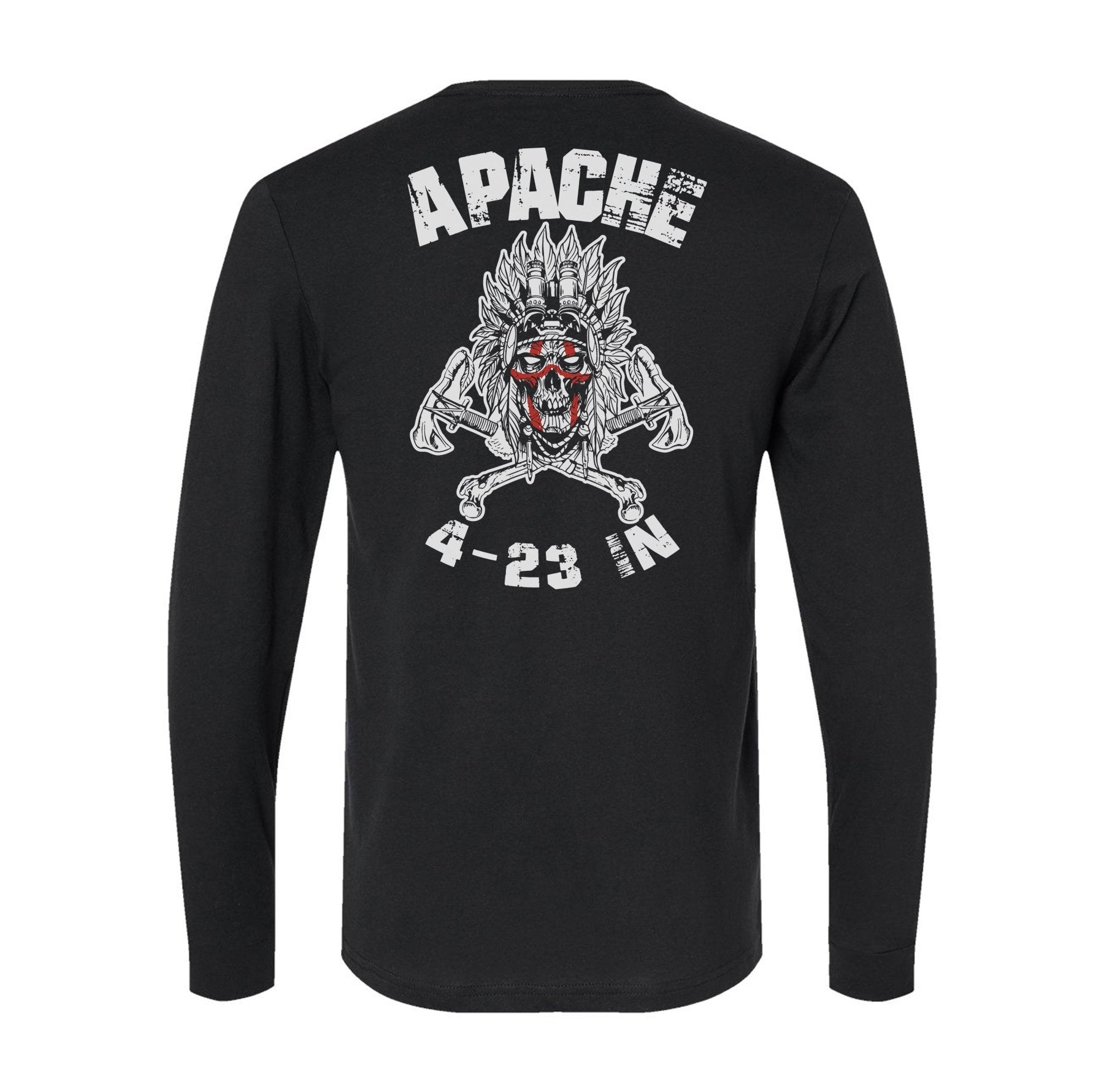 4 - 23 IN Apache Long Sleeve Tee - Small - Private Long Sleeve Shirt