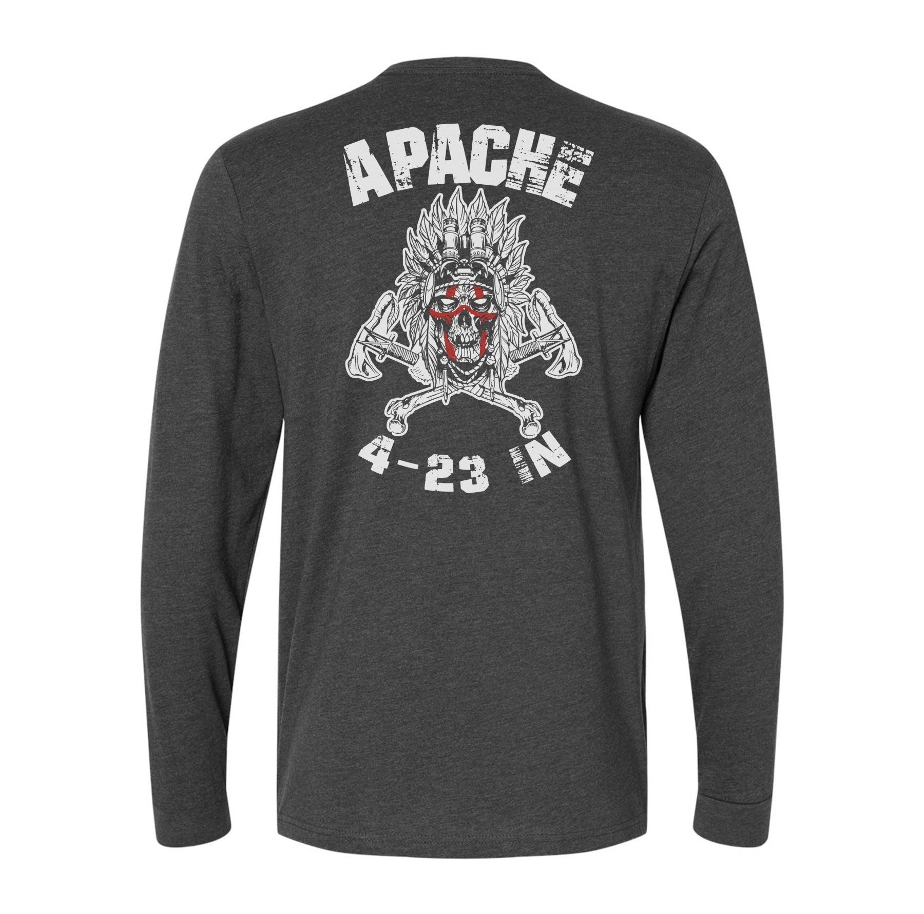 4 - 23 IN Apache Long Sleeve Tee - Small - Private Long Sleeve Shirt