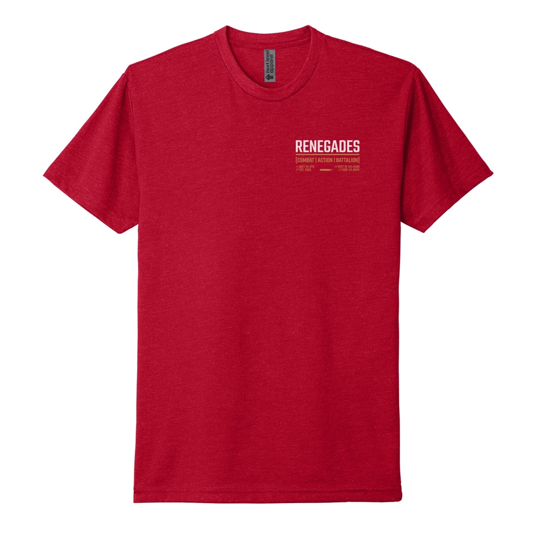 4-5 ADAR Deployment Renegades PT Tee - Small - Private Shirt
