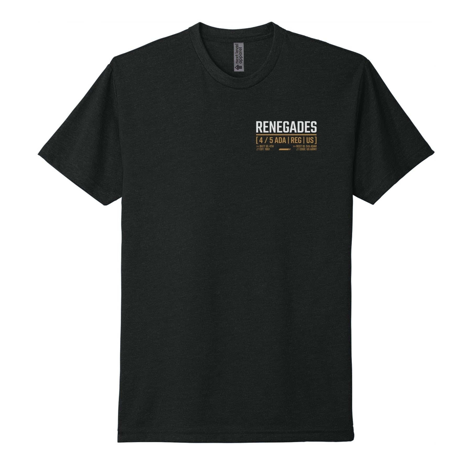 4-5 ADAR Renegades Tee - Small - Private Shirt