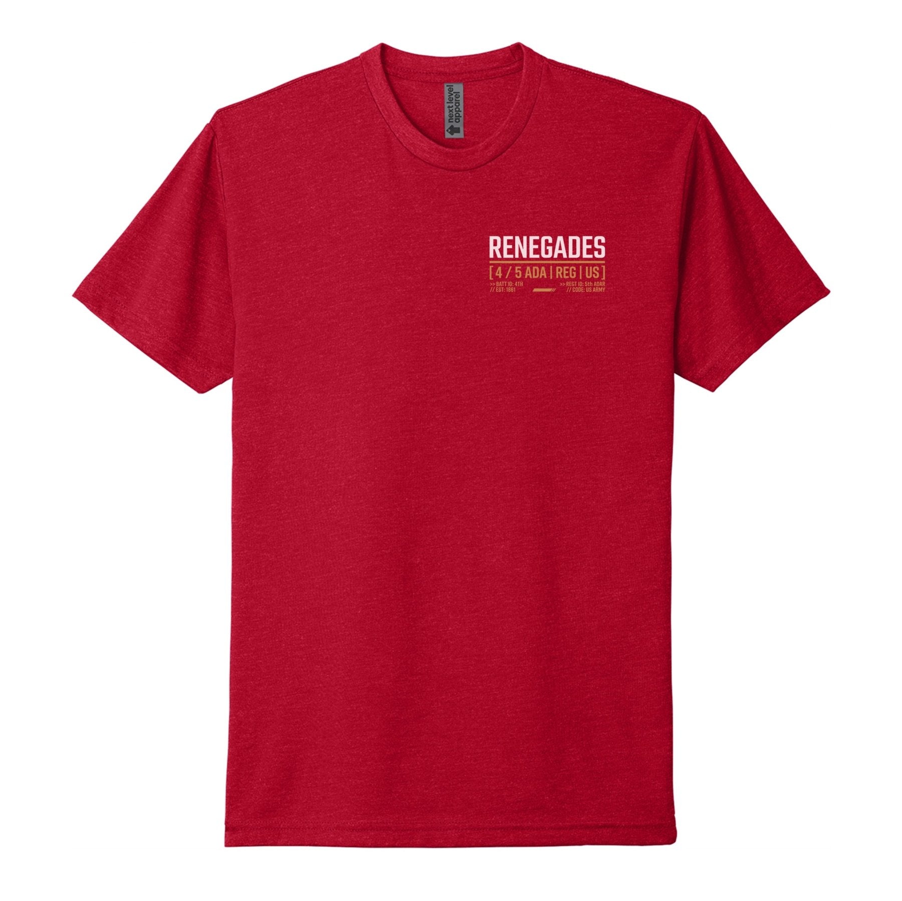 4-5 ADAR Renegades Tee - Small - Private Shirt