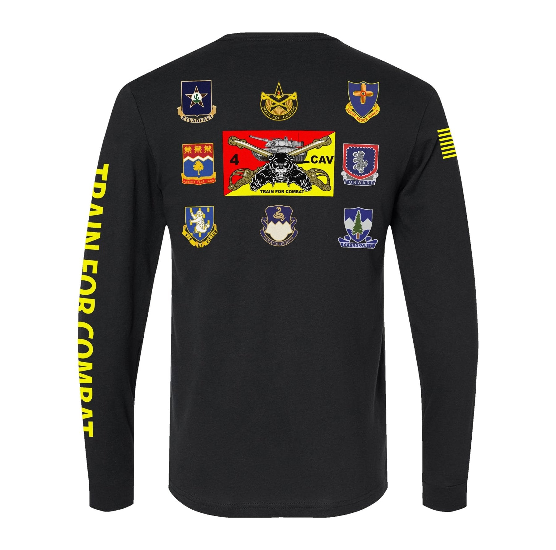 4 Cav IPFU Long Sleeve - Small - Private Long Sleeve Shirt