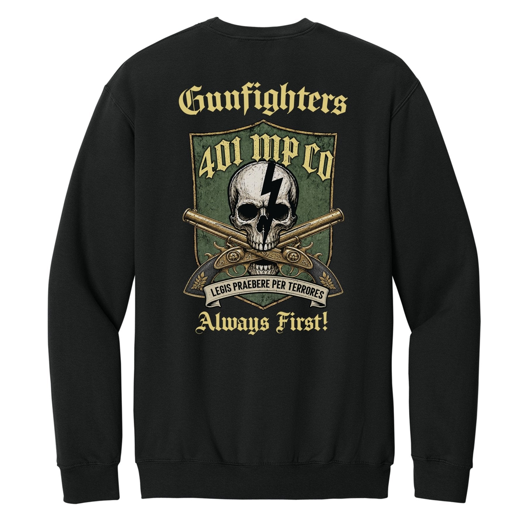 401 MP Gunfighters Sweatshirt - Small - Private Sweatshirt