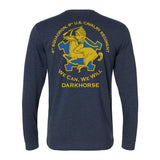 4th SQDN 9th US CAV Darkhorse Long Sleeve - Small - Private Long Sleeve Shirt