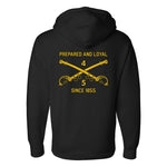 5-4 Cav Longknife Hoodie - Small - Private Hoodie