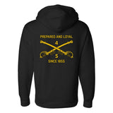 5-4 Cav Longknife Hoodie - Small - Private Hoodie