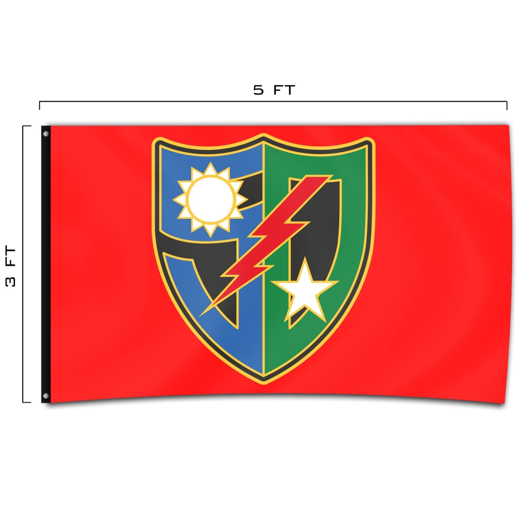 50th Anniversary DUI Flag - 3' x 5' - Flag