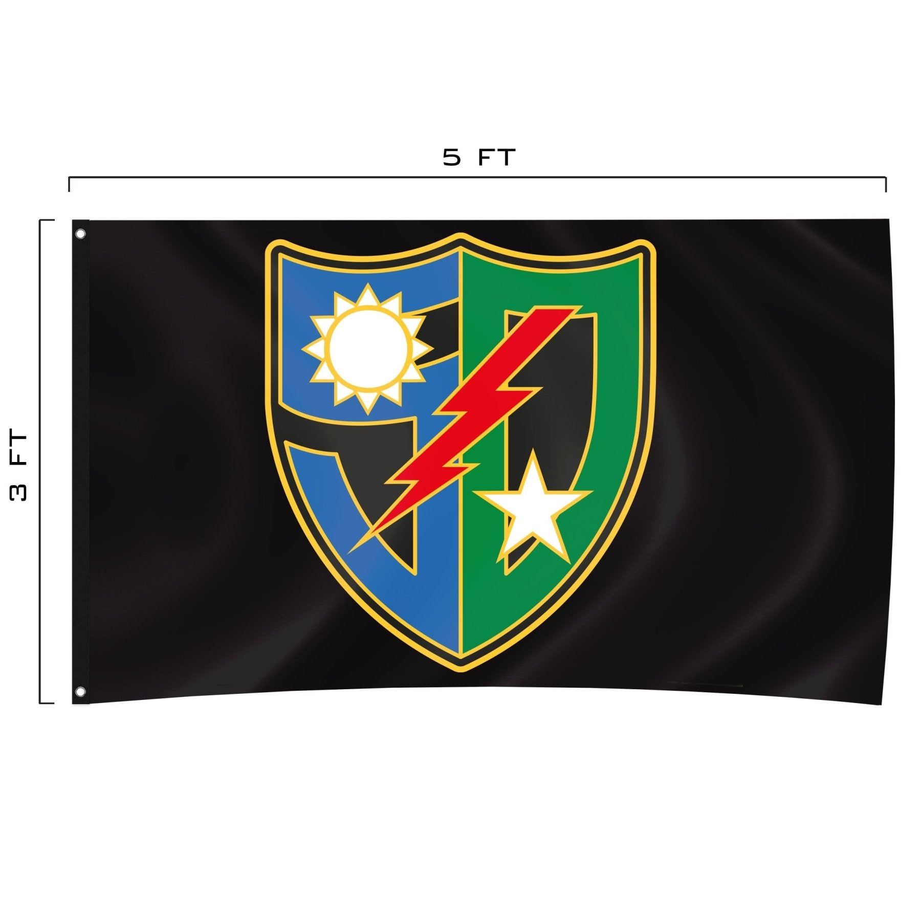 50th Anniversary DUI Flag - 3' x 5' - Flag