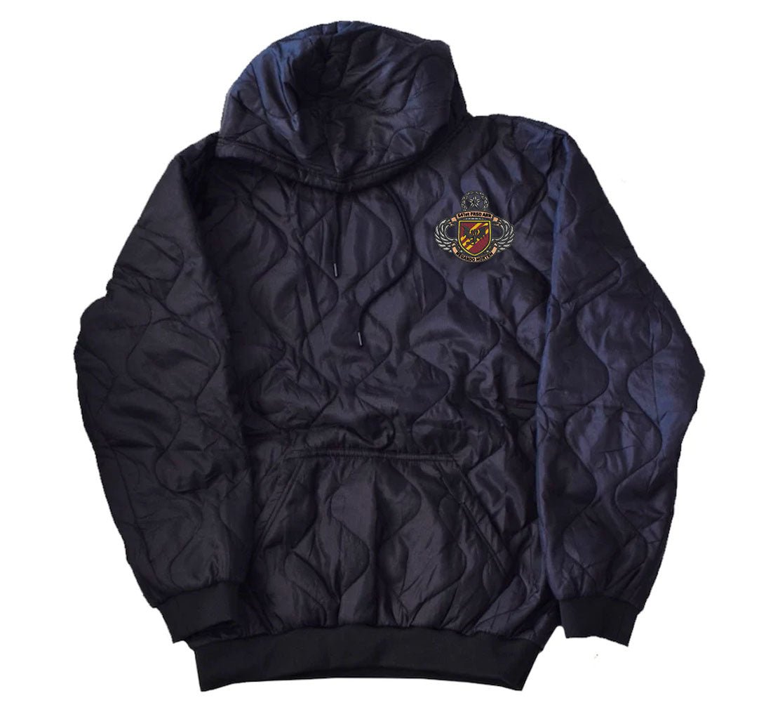 541st FRSD ABN Embroidered Woobie Hoodie - Small - Woobie