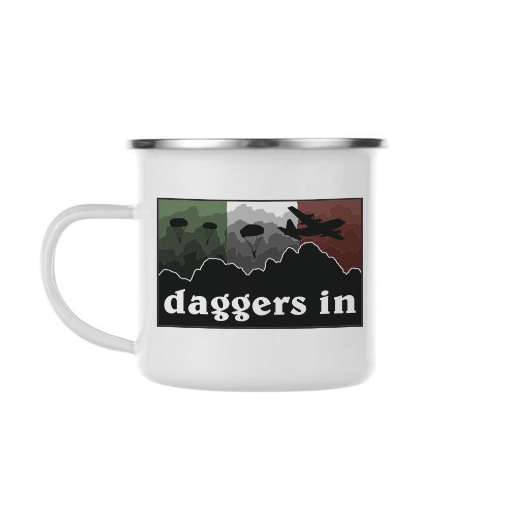 54th BEB "Daggers In" Mugs - 11oz Metal - Private Mug