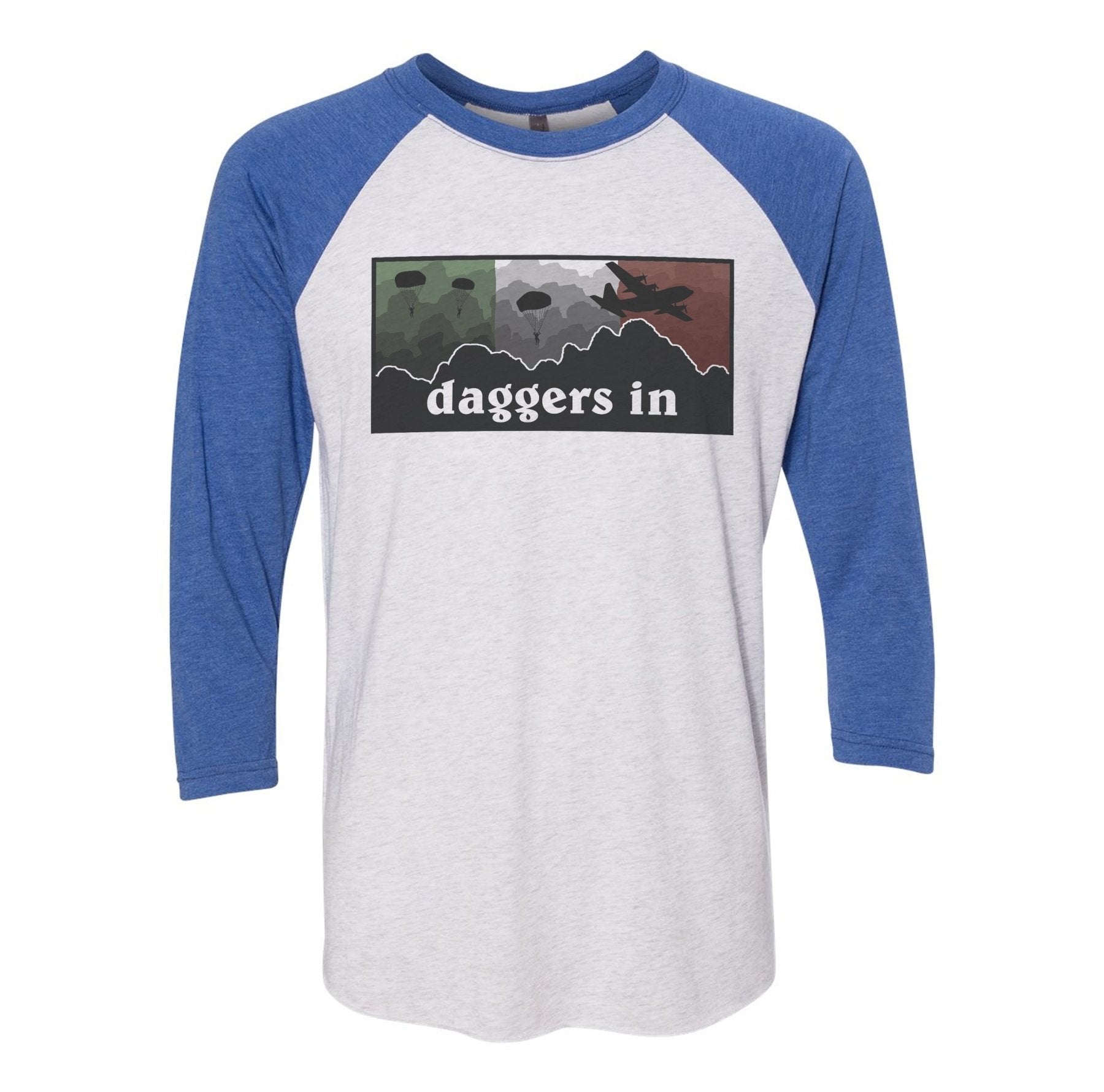 54th BEB "Daggers In" Raglan - Small - Private Shirt