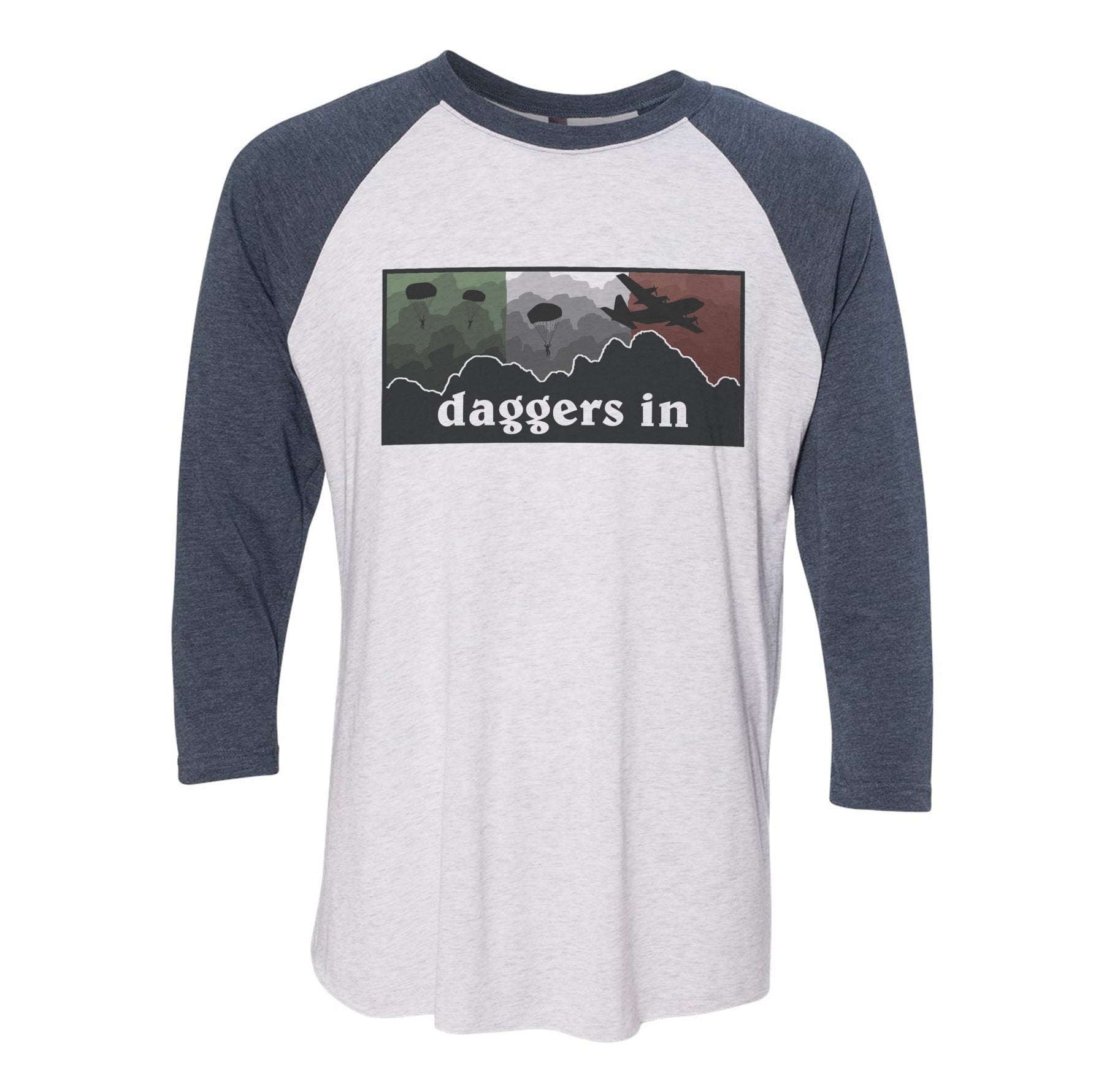 54th BEB "Daggers In" Raglan - Small - Private Shirt