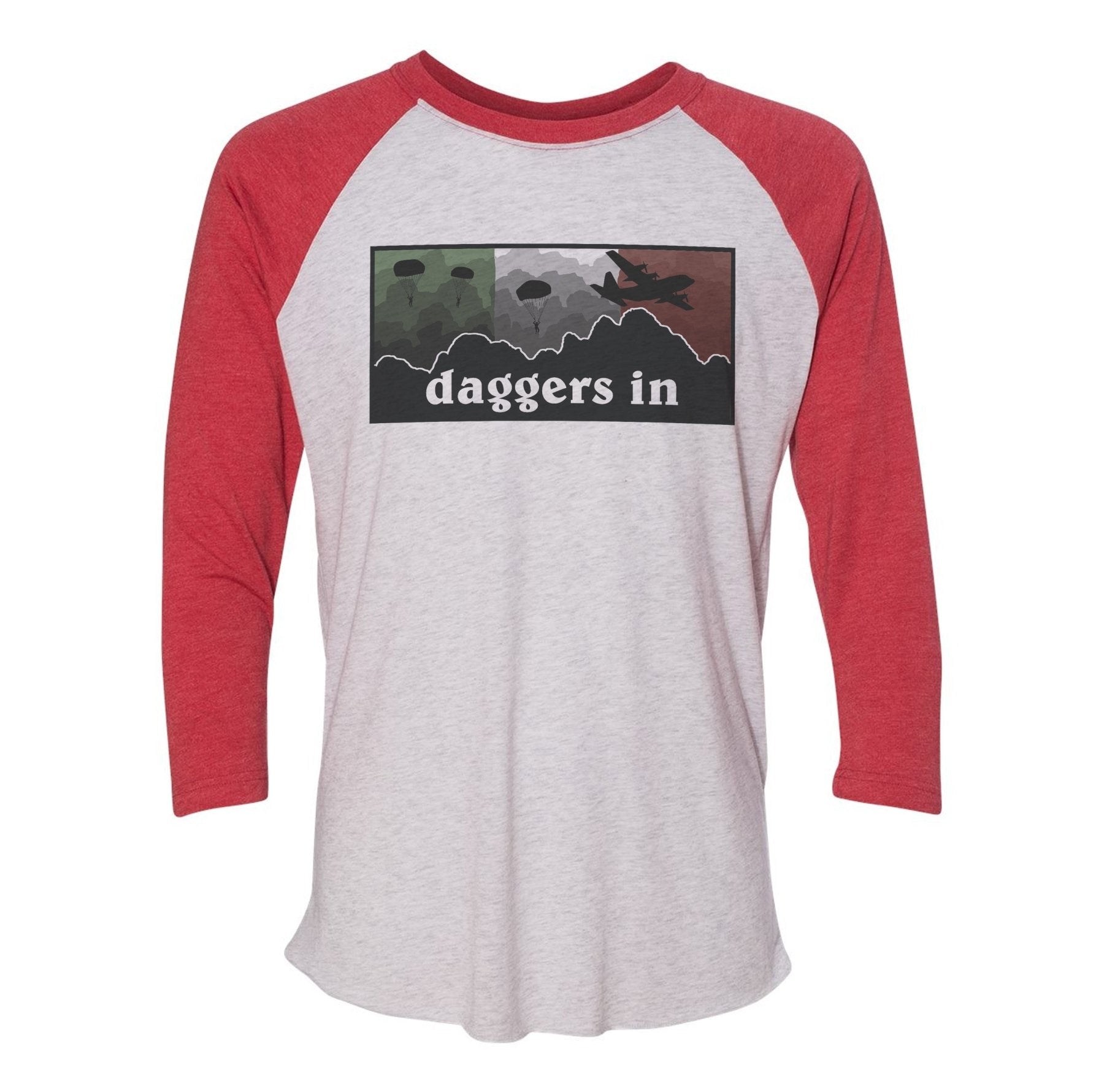 54th BEB "Daggers In" Raglan - Small - Private Shirt